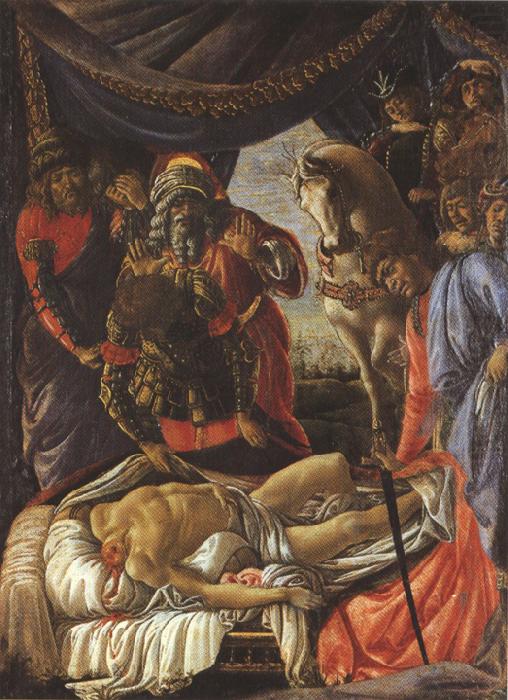 Sandro Botticelli Discovery of the Body of Holofernes (mk36) china oil painting image